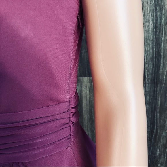 Max and Cleo Pink Sleeveless Ruffled Scoop Neck Dress - Picture 7 of 8